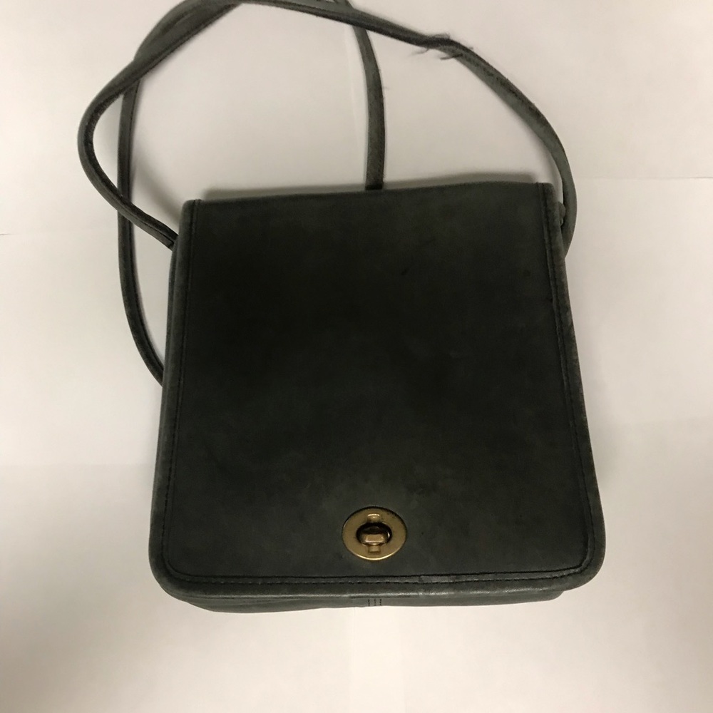 SOLD‼️Coach/vintage/leather/Crossbody Bag - Picture 5 of 8